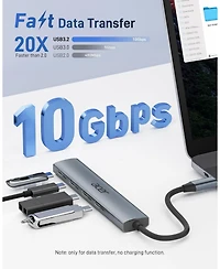 Acer Usb-c Hub, 10Gbps Type-c Splitter with 4 Usb-c 3.2 Ports
