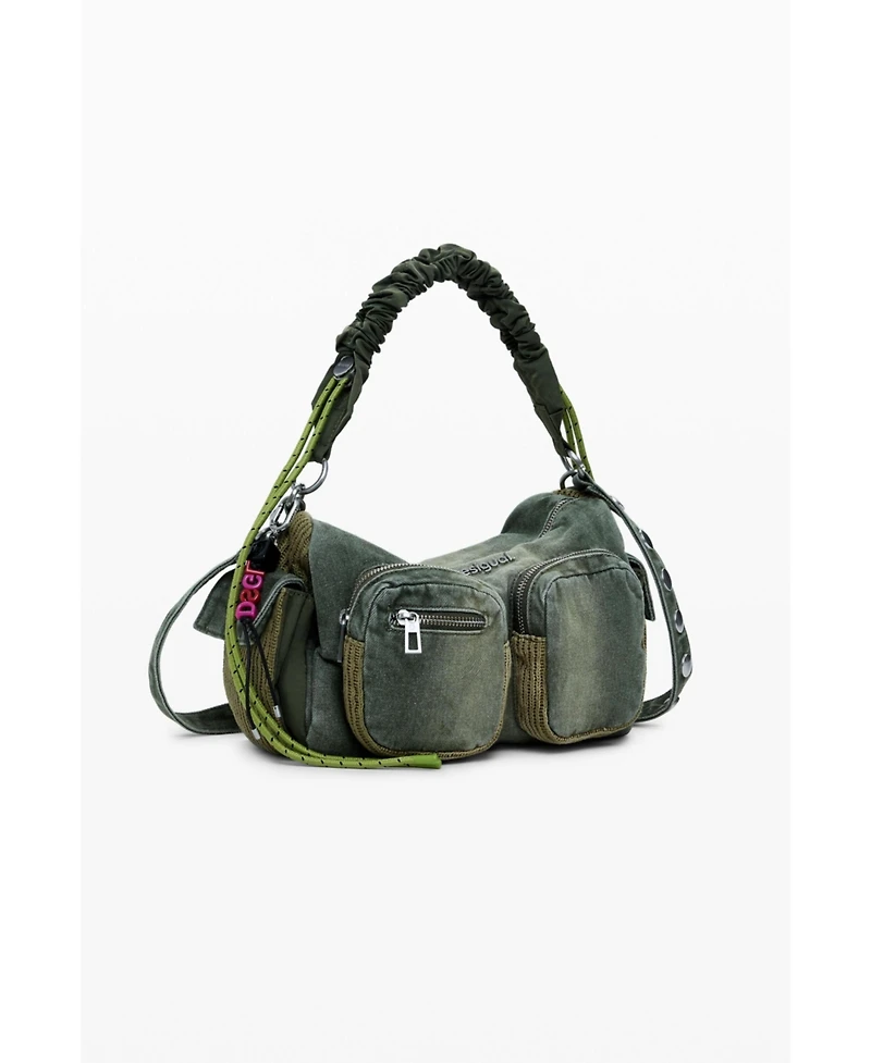 Desigual Women's Medium combined denim bag