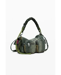 Desigual Women's Medium combined denim bag