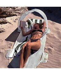 Sunnylife Solo Sun Shader: La Palma Sage Stripe