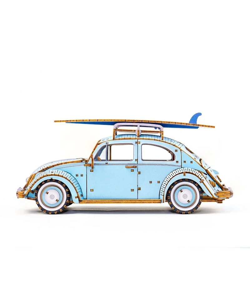 Flash Popup 3D Diy Puzzle: 1949 Vw Beetle Type 1 Wa-Gu-Mi Color Version