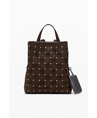 Desigual Women's Medium faux leather patch backpack