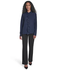 Calvin Klein Women's Long-Sleeve Blouse