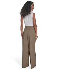 Calvin Klein Women's Novelty Check Mid-Rise Pants