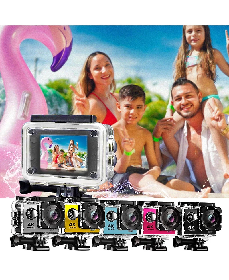 Seamless Outdoors Scuba Cam – WiFi Waterproof action sport camera