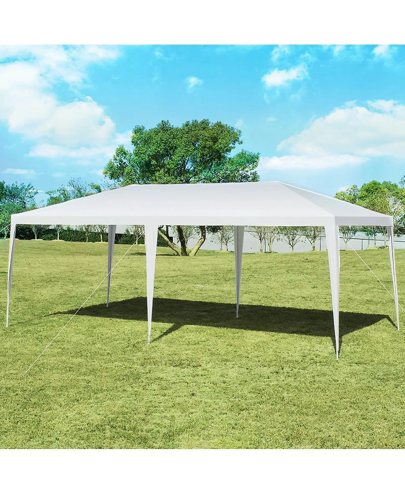 Costway 10'x20' Outdoor Party Wedding Tent Heavy Duty Canopy Pavilion