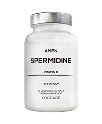 Amen Spermidine Supplement - Vitamin C - Spermidine Pills - Spermidine Trihydrochloride With Vitamin C Ascorbic Acid Gluten-Free