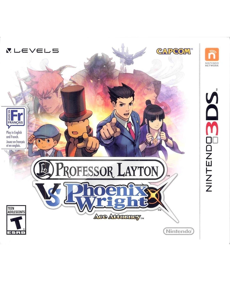 Nintendo Professor Layton vs Phoenix Wright Ace Attorney