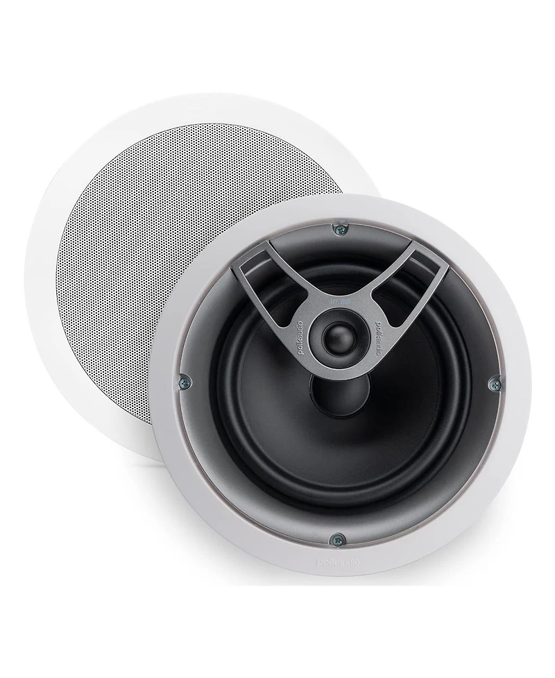Polk Audio Mc 80 8" In Ceiling Speakers - Pair (White)