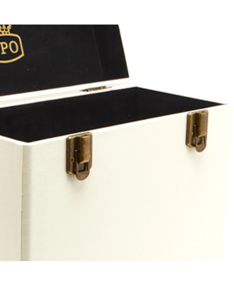 Gpo Retro SWB18CT 12" Vinyl Record Case 35 Cnt Capacity Removable Lid