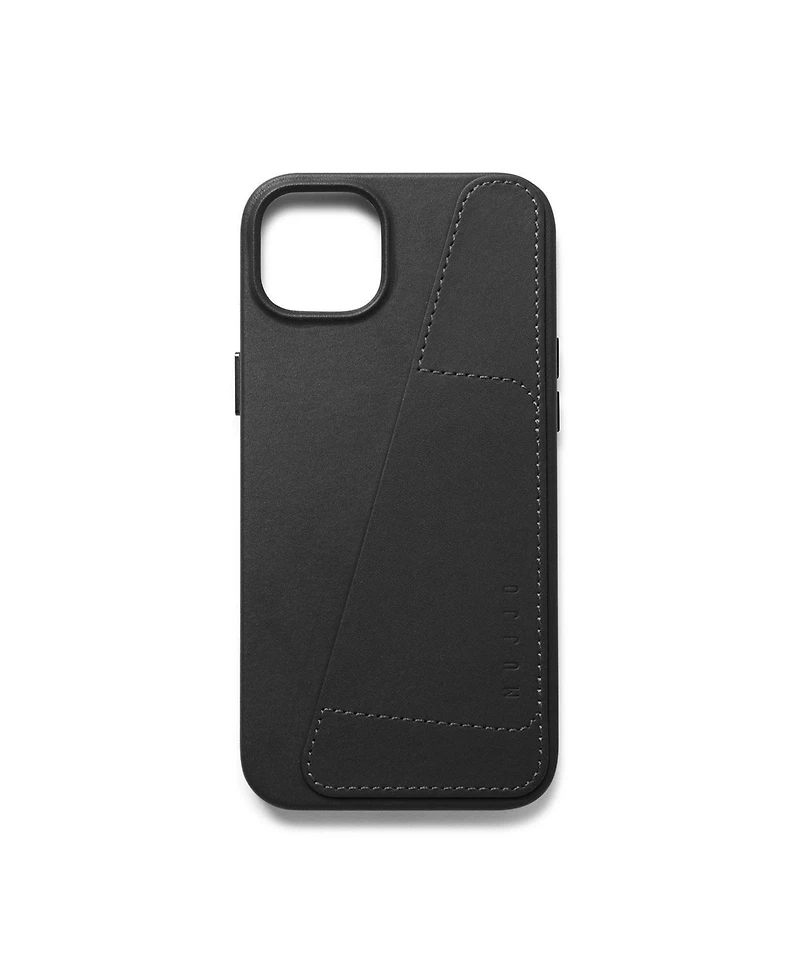 Mujjo Full Leather MagSafe Wallet Case for iPhone 15 Plus and 14