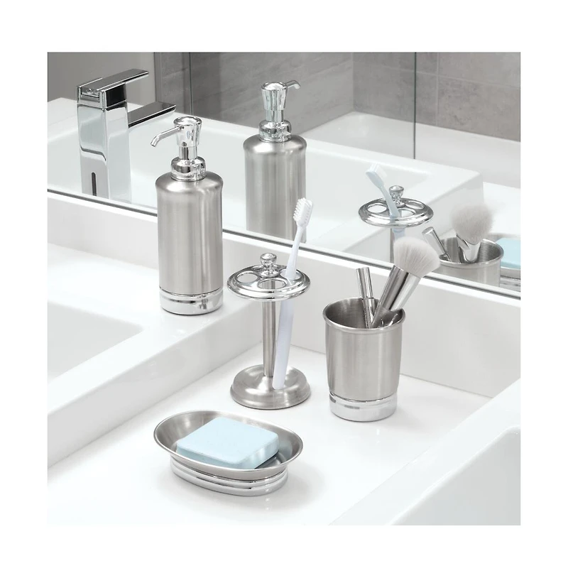 iDesign Stainless Steel Soap Dispenser - Split Finish