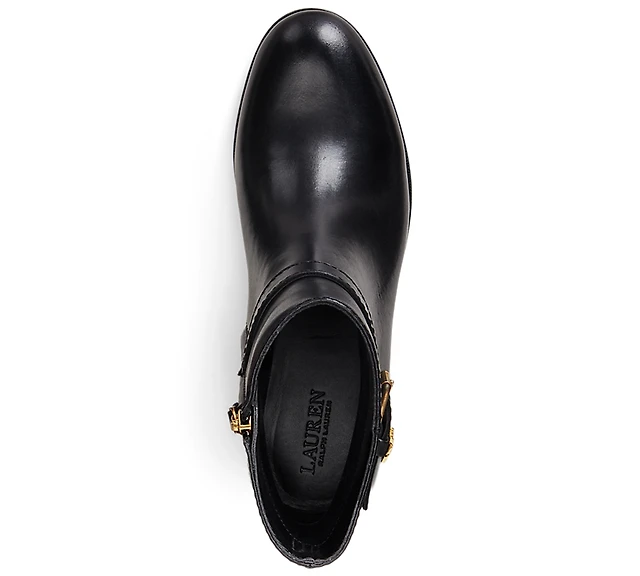leather macys ralph lauren womens boots