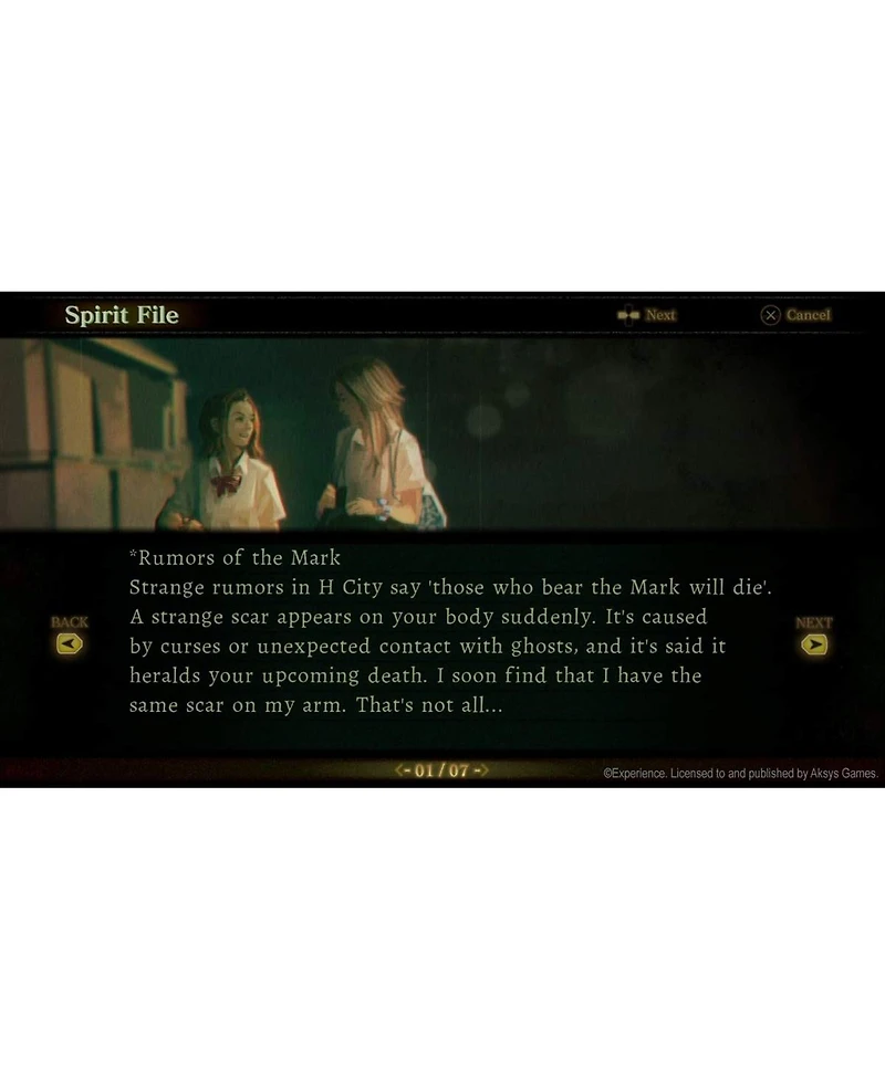 Aksys Games Death Mark