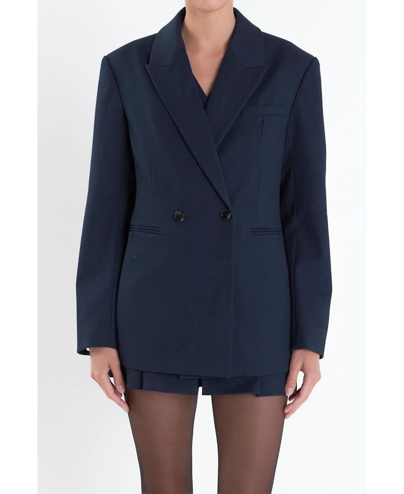 English Factory Women's Twill Jacket