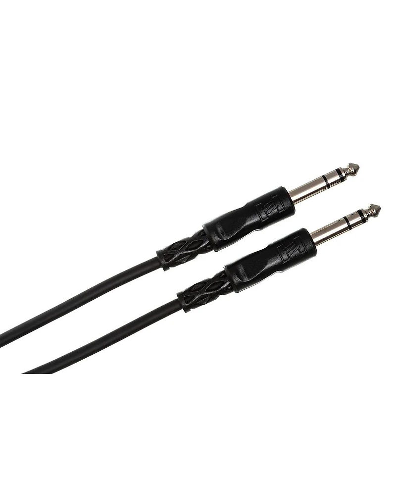Hosa Technology Stereo 1/4" Male Phone to 1/4" Male Phone Trs Cable, 15'