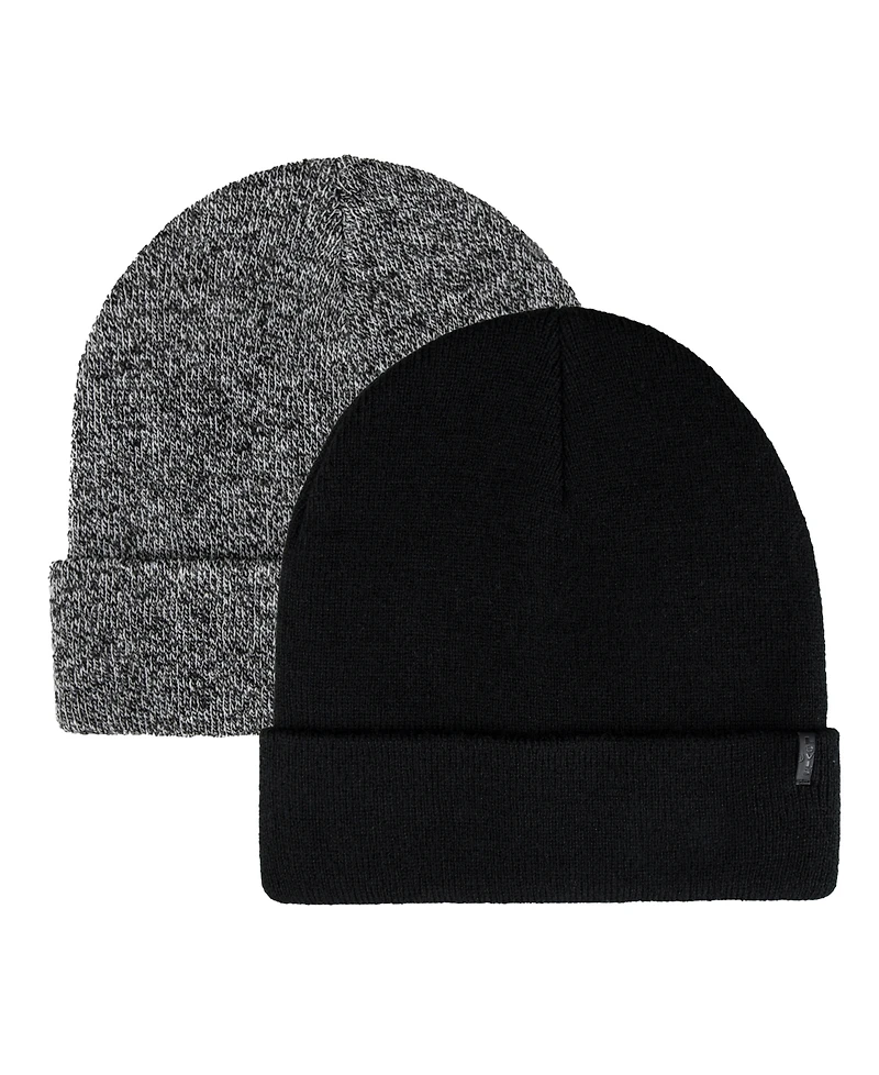 Levi's Men's 2-Pack Beanie Set