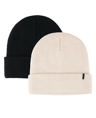 Levi's Men's 2-Pack Beanie Set
