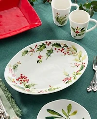 Certified International Holly Vines Christmas Dinnerware Collection