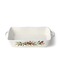 Certified International Holly Vines Large Rectangular Baker