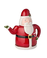 Certified International Nutcracker Parade 3-d Santa Teapot