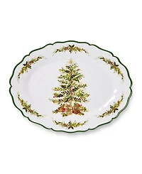 Certified International Holly Tree Melamine 2-Pc. Serving Platters