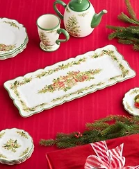 Certified International Holly Tree Christmas Dinnerware Collection
