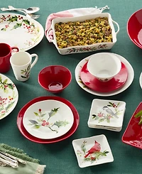 Certified International Holly Vines Dinner Bowls, Set of 4