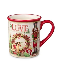 Certified International Nutcracker Parade Mugs, Set of 4