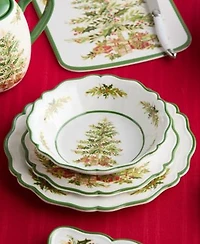 Certified International Holly Tree Christmas Dinnerware Collection
