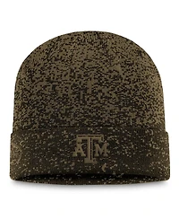 Top of the World Men's Olive/Black Texas A&M Aggies Cuffed Knit Two-Tone Hat