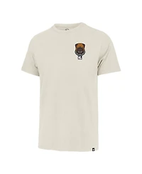 '47 Brand Men's Cream Cleveland Browns Dawg Pound Xl Backer Franklin T-Shirt