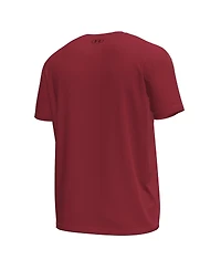 Under Armour Men's Garnet South Carolina Gamecocks Stack Stretch Performance T-Shirt