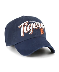 '47 Brand Women's Navy Detroit Tigers Ariana Clean Up Adjustable Hat