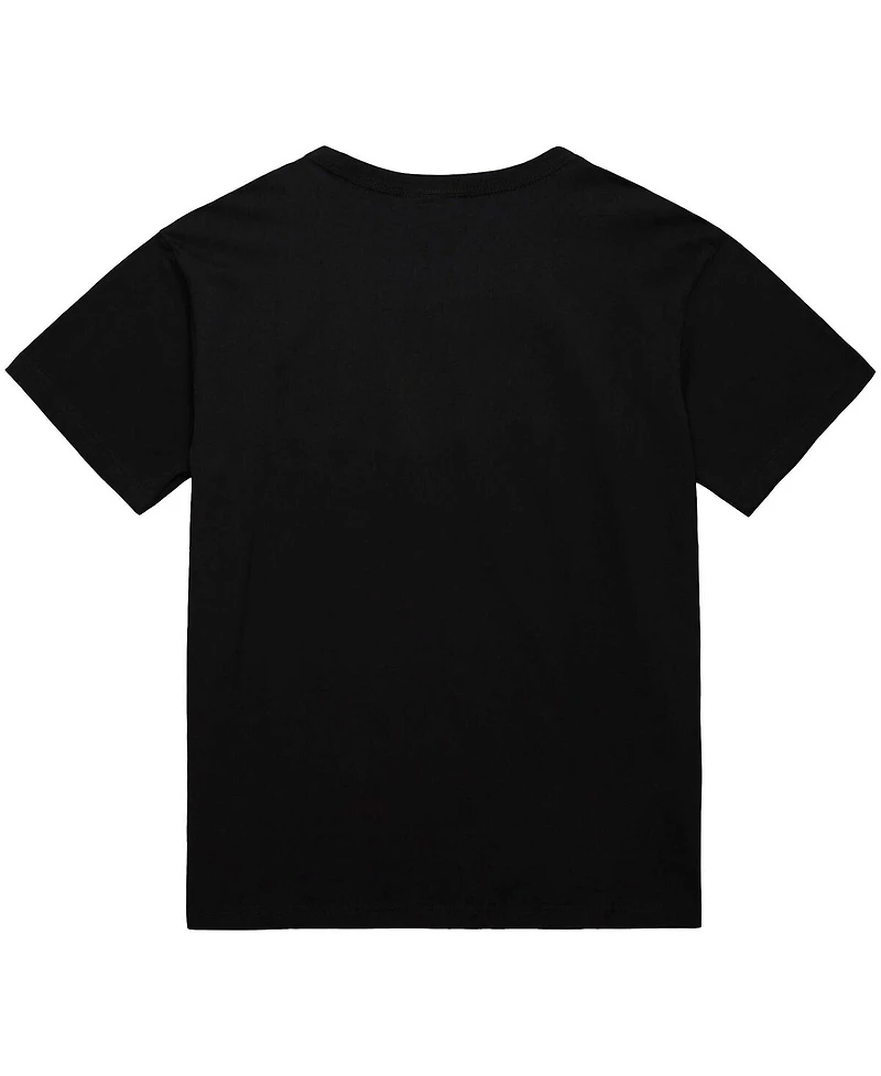 Mitchell & Ness Men's Marc-Andre Fleury Black Pittsburgh Penguins Collage T-Shirt