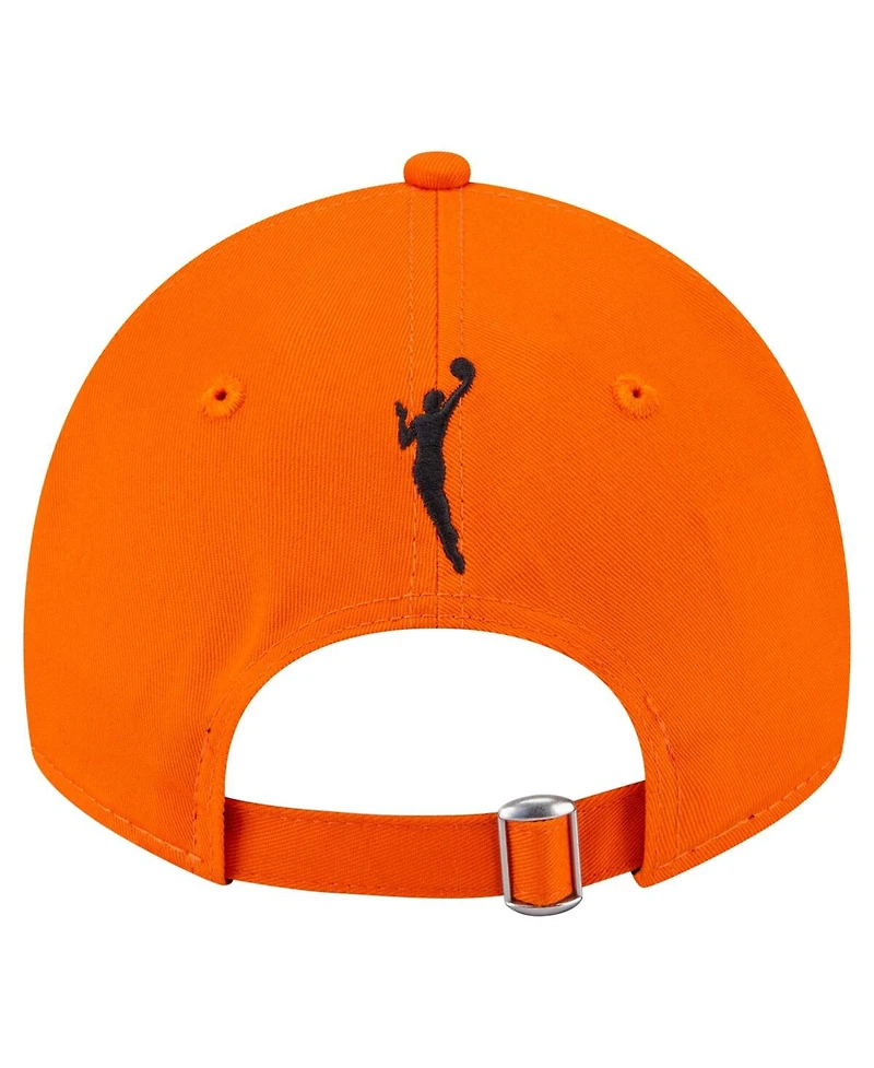 New Era Men's and Women's Orange Wnba 9TWENTY Established Date Side Patch Hat