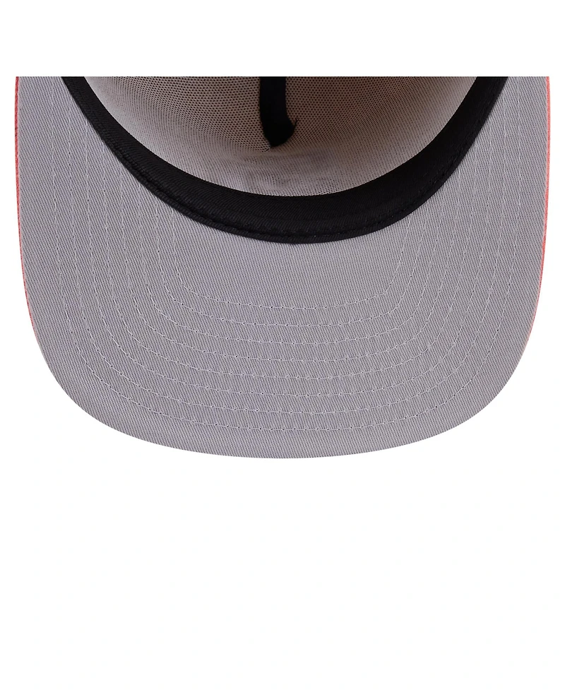 New Era Men's Light Beige/Coral San Diego Padres Two-Tone Color Pack A-Frame 59FIFTY Fitted Hat
