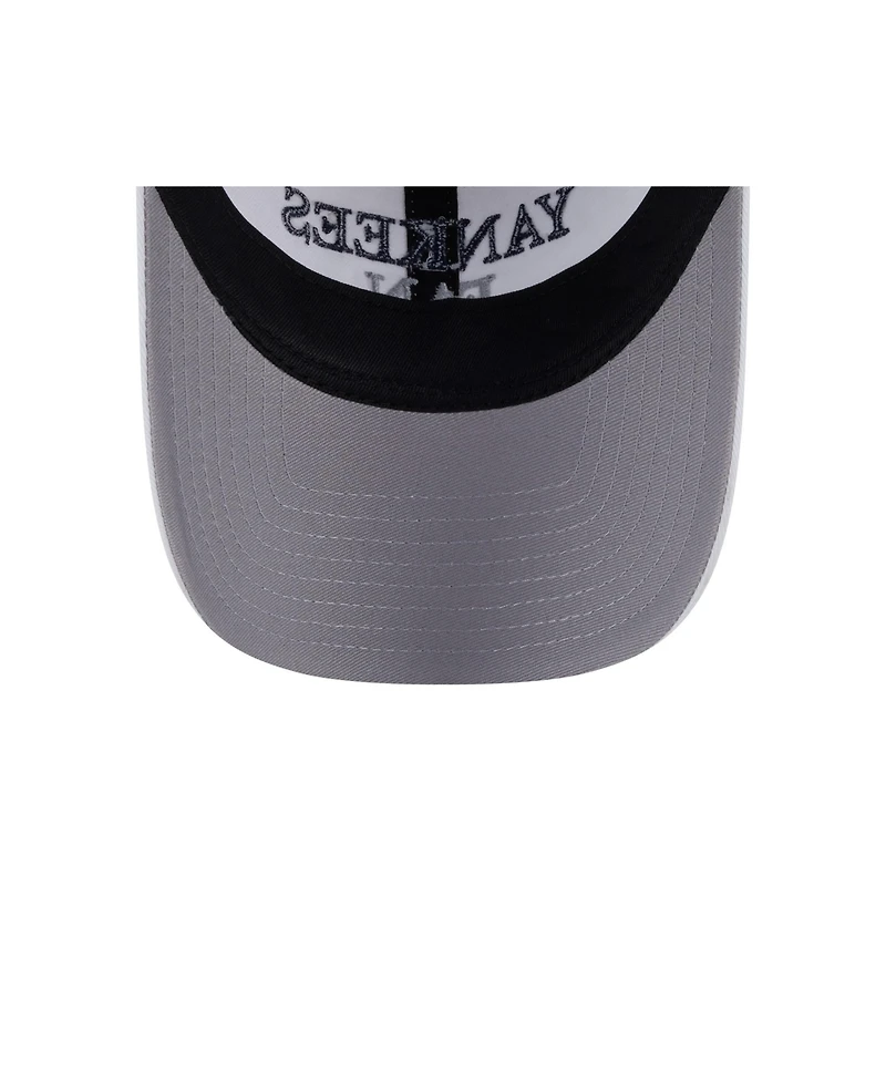 New Era Women's White New York Yankees Team Fan 9TWENTY Adjustable Hat