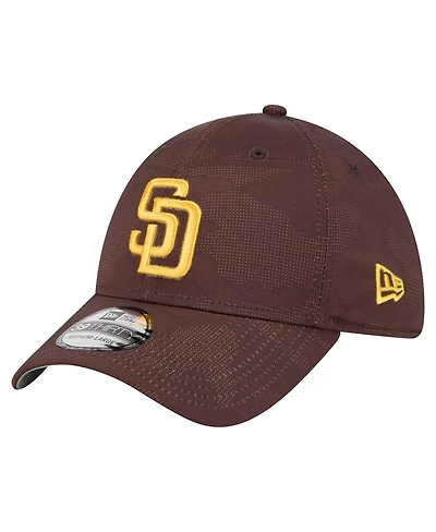 New Era Men's Brown San Diego Padres Tonal Camo 39THIRTY Flex Hat