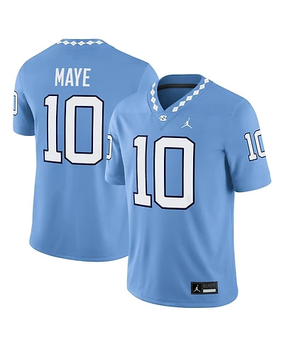 Jordan Men's Drake Maye Light Blue North Carolina Tar Heels Home Game Jersey