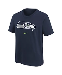 Nike Big Boys and Girls College Navy Seattle Seahawks Primary Logo Legend T-Shirt