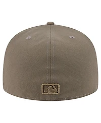 New Era Men's Olive Baltimore Orioles Color Pack A-Frame 59FIFTY Fitted Hat