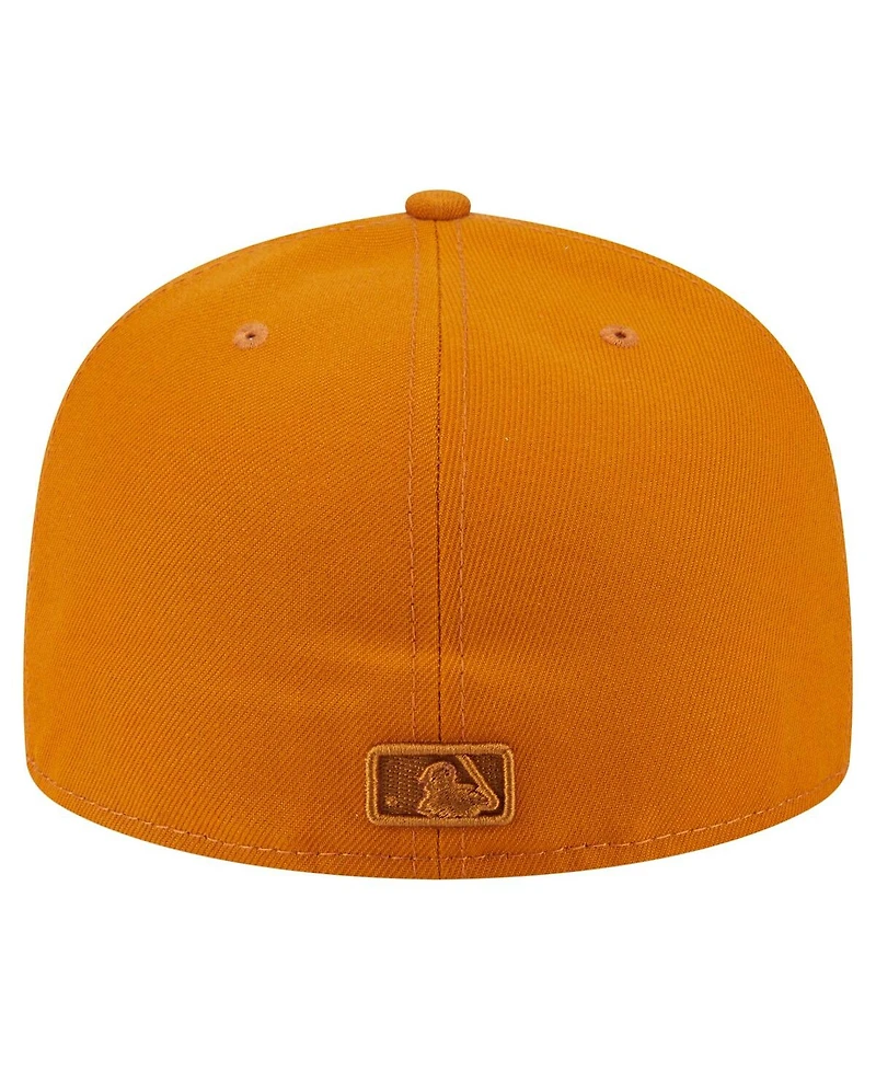 New Era Men's Orange Philadelphia Phillies Color Pack A-Frame 59FIFTY Fitted Hat