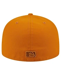 New Era Men's Orange San Diego Padres Color Pack A-Frame 59FIFTY Fitted Hat