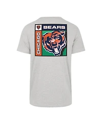 '47 Brand Men's Gray Chicago Bears Chrome Plate Franklin T-Shirt