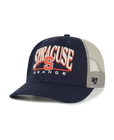 '47 Brand Men's Navy Syracuse Orange Arid Adjustable Trucker Hat