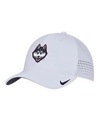 Nike Men's White UConn Huskies 2025 On-Field Performance Flex Hat