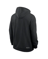Nike Men's Black Colorado Buffaloes 2025 Sideline Performance Full-Zip Hoodie