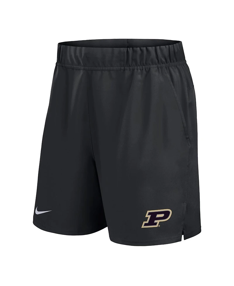 Nike Men's Black Purdue Boilermakers Performance Victory Shorts