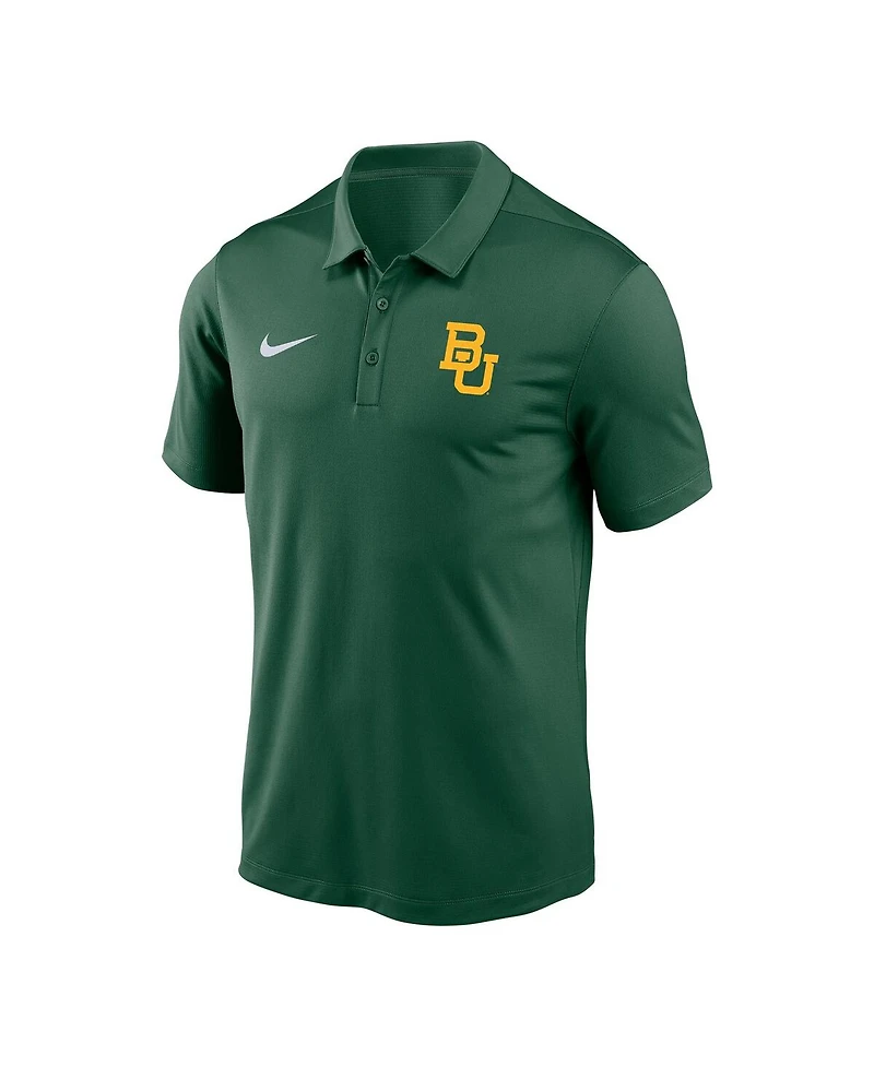 Nike Men's Green Baylor Bears Victory Solid Performance Polo Shirt